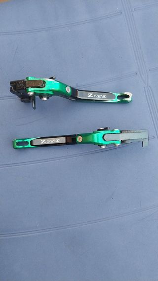 Manetas Kawasaki Z750 Verdes