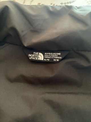 Chaleco The North Face Negro Chico Adolescente