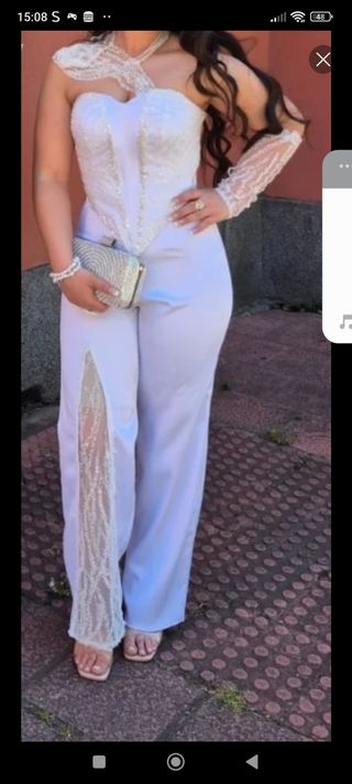 Traje de Novia Gitana: Corsé y Pantalón