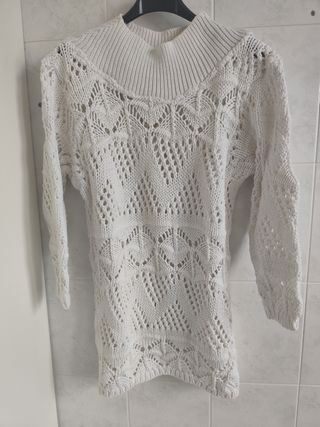 Maglia donna traforata