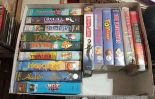 Lote Cintas VHS Disney y Más