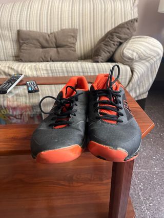 Zapatillas ASICS Gel-Game Negro/Naranja