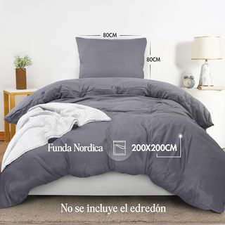 ✨ - Utopia Bedding Funda Nordica Cama 90 - Microfi