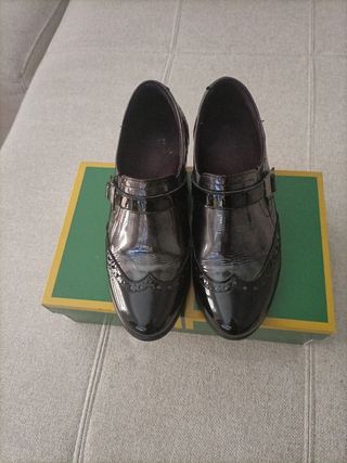 Zapatos mujer Pitillos negros charol