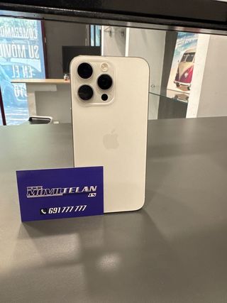iPhone 15 Pro Max 256GB BlancoiPhone 15 Pro Max 25