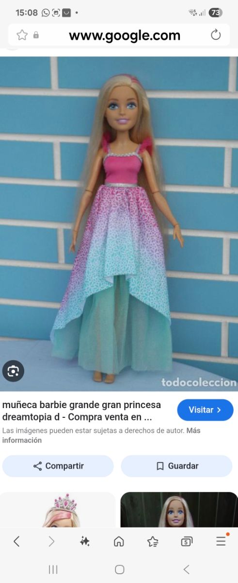 Barbie Dreamtopia Grande con Accesorios 