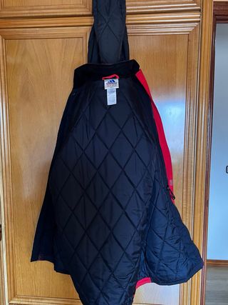 Chaqueta Adidas Invierno Nieve Negra Roja