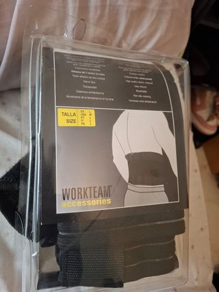 Faja Lumbar WORKTEAM Talla L