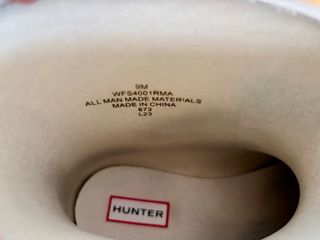 Botas Hunter Blancas Cortas