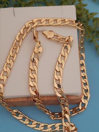 Cadena Cubana Baño Oro 750 ITALY 50cm