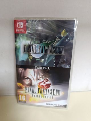 Final Fantasy VII y VIII Remastered Twin Pack Nuev