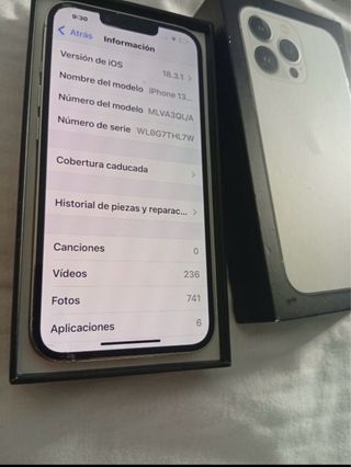 iPhone 13 Pro 128GB Plata