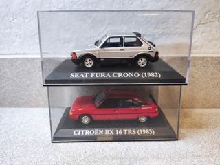 Pack 2 coches escala 1:43 Seat Fura y Citroën BX