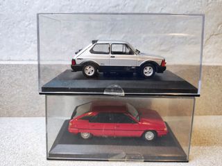 Pack 2 coches escala 1:43 Seat Fura y Citroën BX