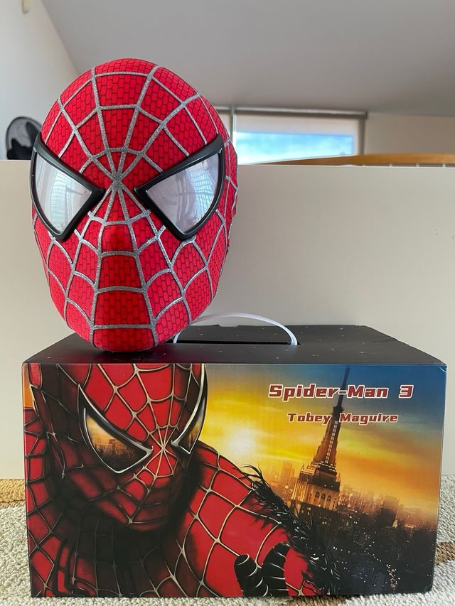 Máscara Spiderman Tobey Maguire