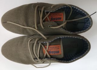Zapatos caballero Mustang Kaki