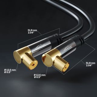 ✨ - KabelDirekt – Cable Antena TV 4K, Cable Coaxia