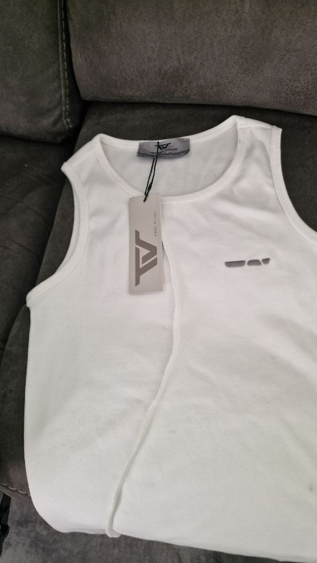 Camisa de tirantes TRENDT VISION blanca