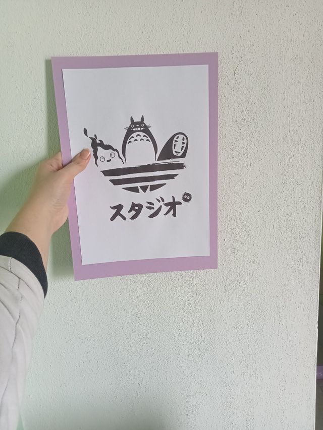Poster Studio Ghibli Totoro No Face