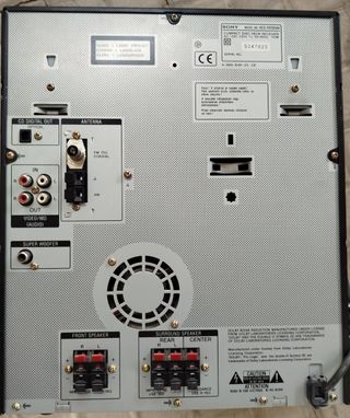 Sistema de Sonido Sony HCD-RX100AV Negro