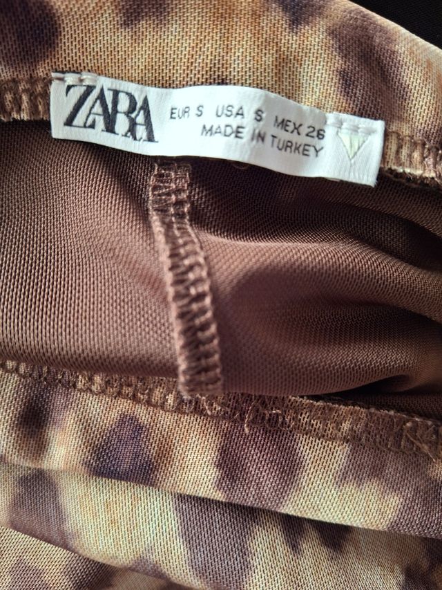 Leggings animal print Calzedonia marrones