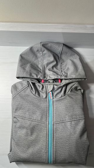 Abrigo mujer gris 