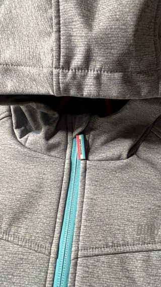 Abrigo mujer gris 