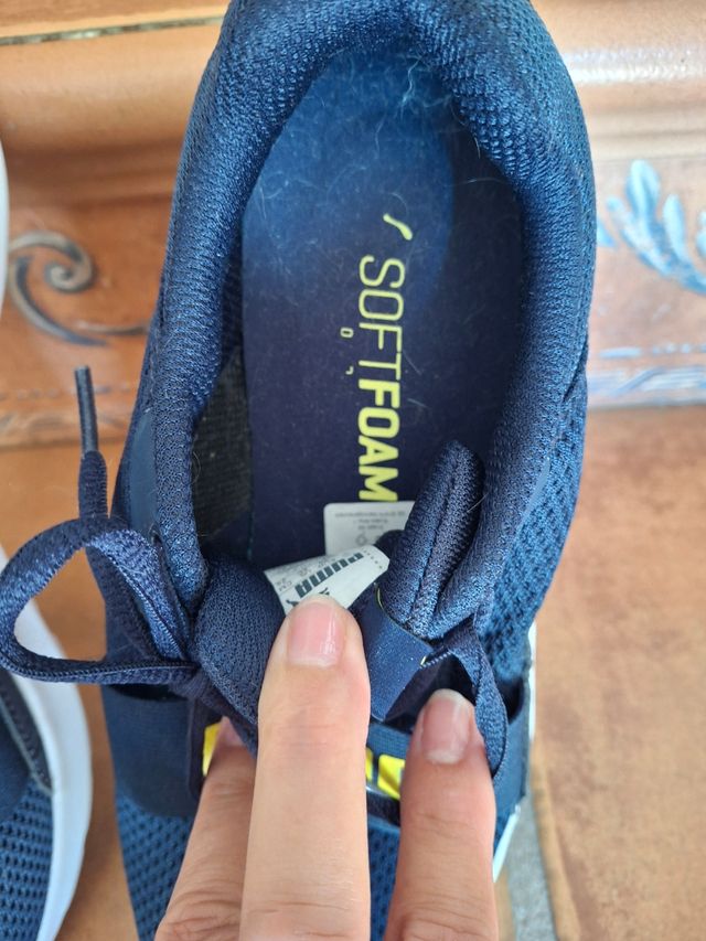 Zapatillas Puma Azul y Amarillo