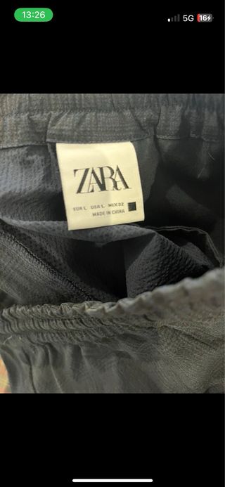Pantalón Zara Negro Talla M Nuevo
