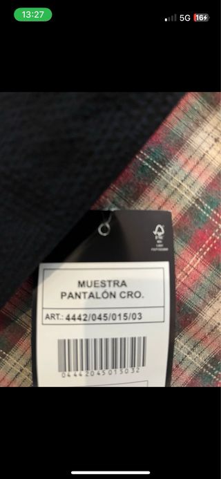 Pantalón Zara Negro Talla M Nuevo