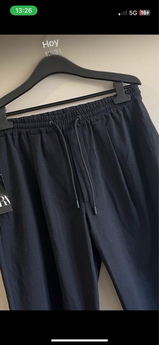 Pantalón Zara Negro Talla M Nuevo