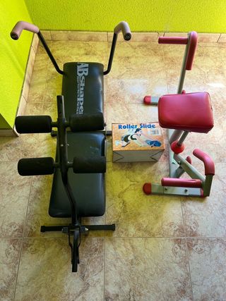 Máquina Abdominales y Gimnasio