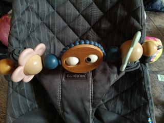 Hamaca Bebe Babybjörn - Como Nueva +Barra juguete