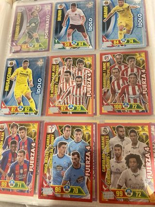 Álbum Adrenalyn XL 2016-17 + 300 cartas