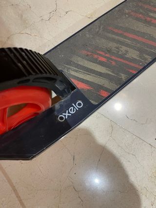 Patinete Scooter Oxelo MID 7 Niños Naranja Negro