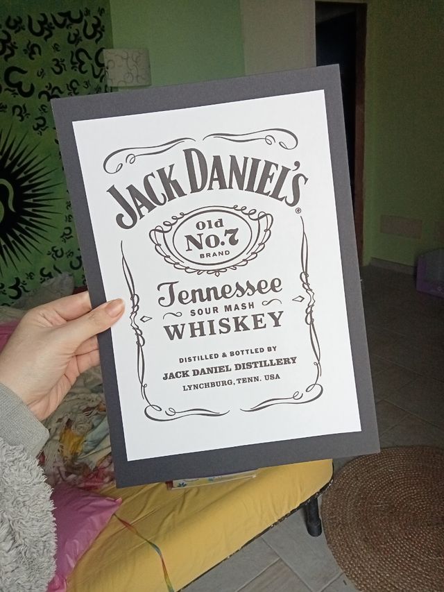 Poster Jack Daniel's Tennessee Whiskey