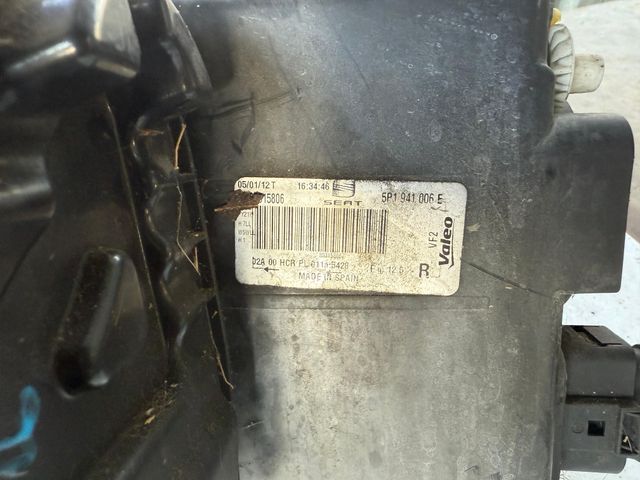 FARO DERECHO PARA SEAT TOLEDO 2005