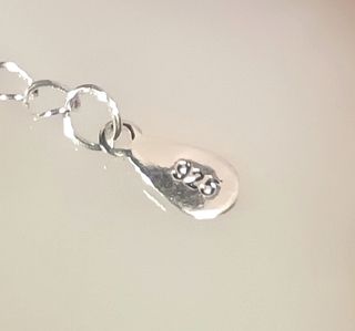 Pulsera plata 925 con piedra blanca y rosas