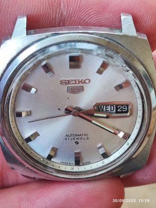 Reloj Seiko 5 Automático 21 Jewels