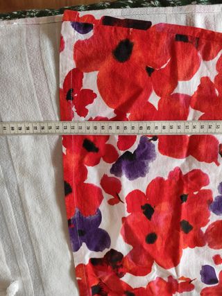 Vestido corto estampado floral