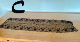 Velo vintage per la Santa Messa