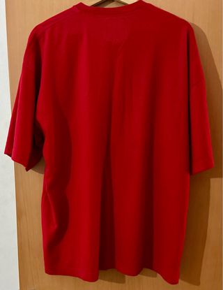 Camiseta Gino Green Global Vintage Roja Dorada