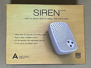 Sirena Aeotec Gen5 Z-Wave Plus