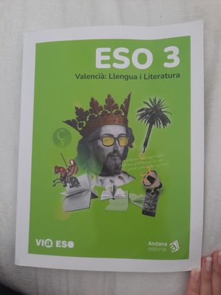 Libro valenciano 3 eso Andana
