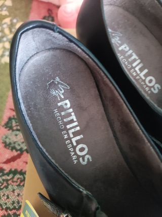 Zapatos Pitillos Negros Talla 38