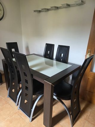 Conjunto comedor moderno