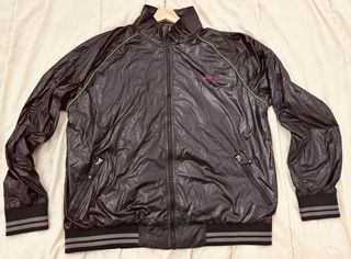 Chaqueta New Era Vintage Negra Cremallera