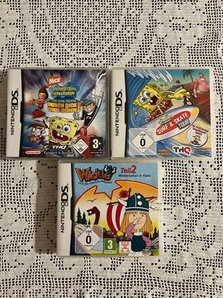 lotto 3 giochi Nintendo DS