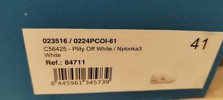 Zapatillas Mustang Beige y Blanco