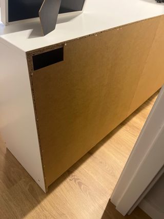 Cómoda Kullen IKEA 6 cajones blanca 140x72 cm